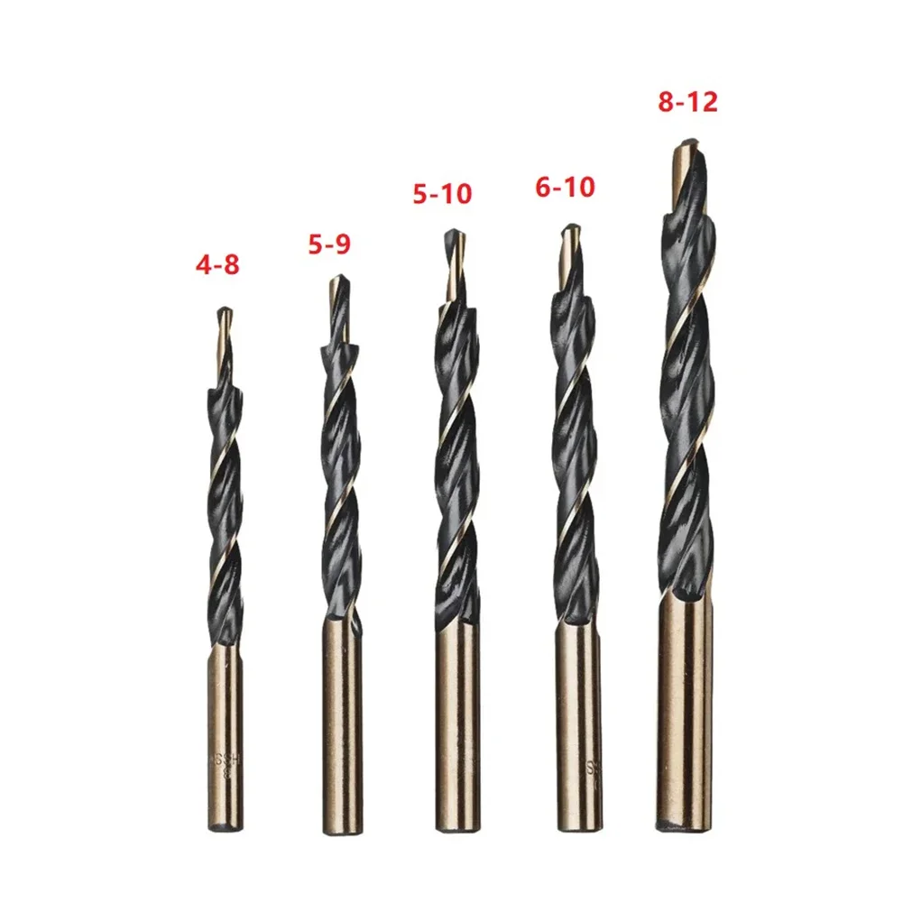 Imagem -06 - Brocas de Aço de Alta Velocidade Perfuração Madeira Plástico Metal Macio Alumínio Ferramenta do Woodworking 84 95 10-5 10-5 106 128 mm 1pc