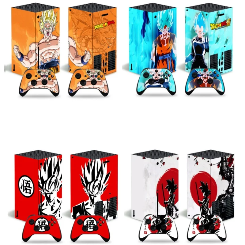 Dragon Ball Xbox Series X Skin Stickers Cover For Xsx Consoles Controllers Protective Films Decoration Xbox Protective Films