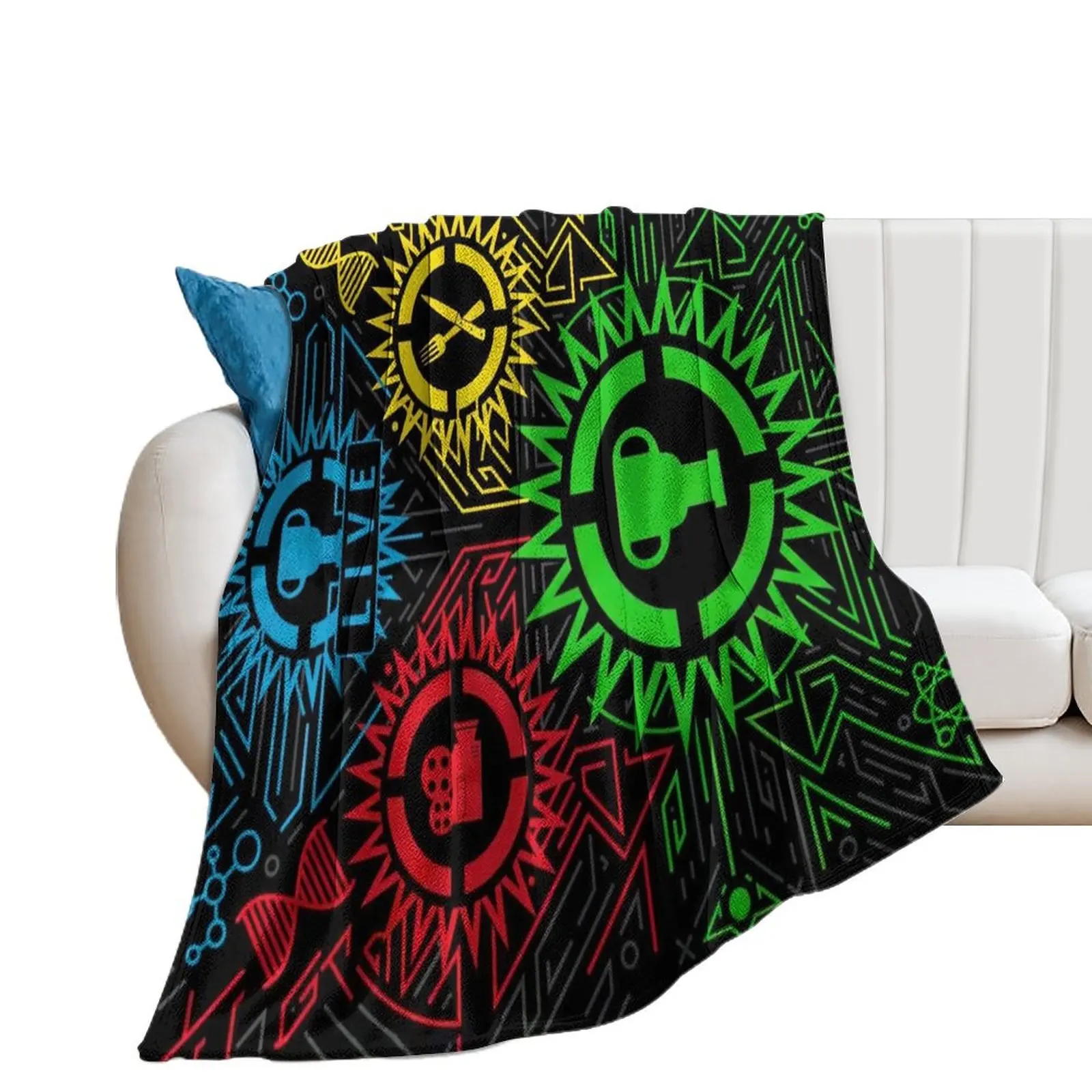 Game Theory 10th Anniversary Throw Blanket Luxury Throw Quilt halloween Comforter Blankets