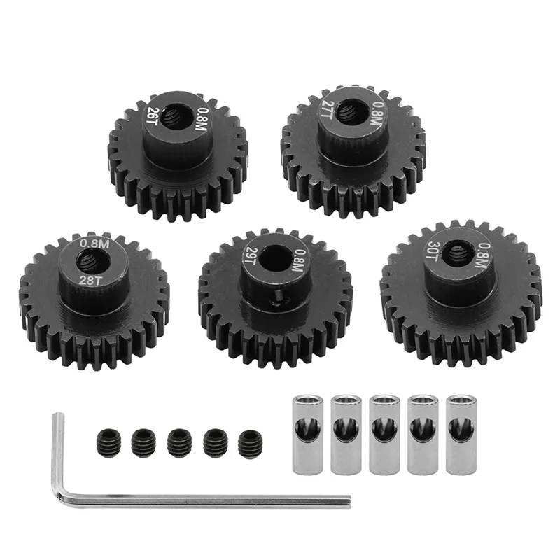 

L81A 2025-0.8M Motor Gear Set For 1/10 RC Rigs Crawler Axial Capra F9 SCX10 III AR45P Axle Upgrade Parts