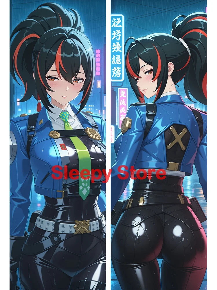 

Dakimakura anime Shinoa Hiragi Double-sided Print Life-size body pillows cover Customization diy Adult pillowcase ai girl