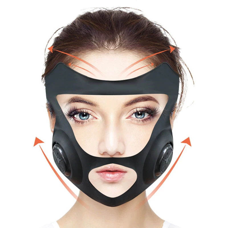 EMS Micro-current Facial Lifting Device Lifting V Thin Face Bandage Beauty Mask V Line Lifting with Cellulite Mandibular Device