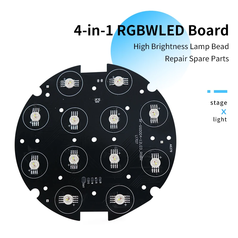 

Детали для подвижной головки 12x12 Вт RGBW, детали для ремонта сценического освещения, детали для ремонта подвижной головки dmx12 x 12 Вт, Детская плата с подвижной головкой