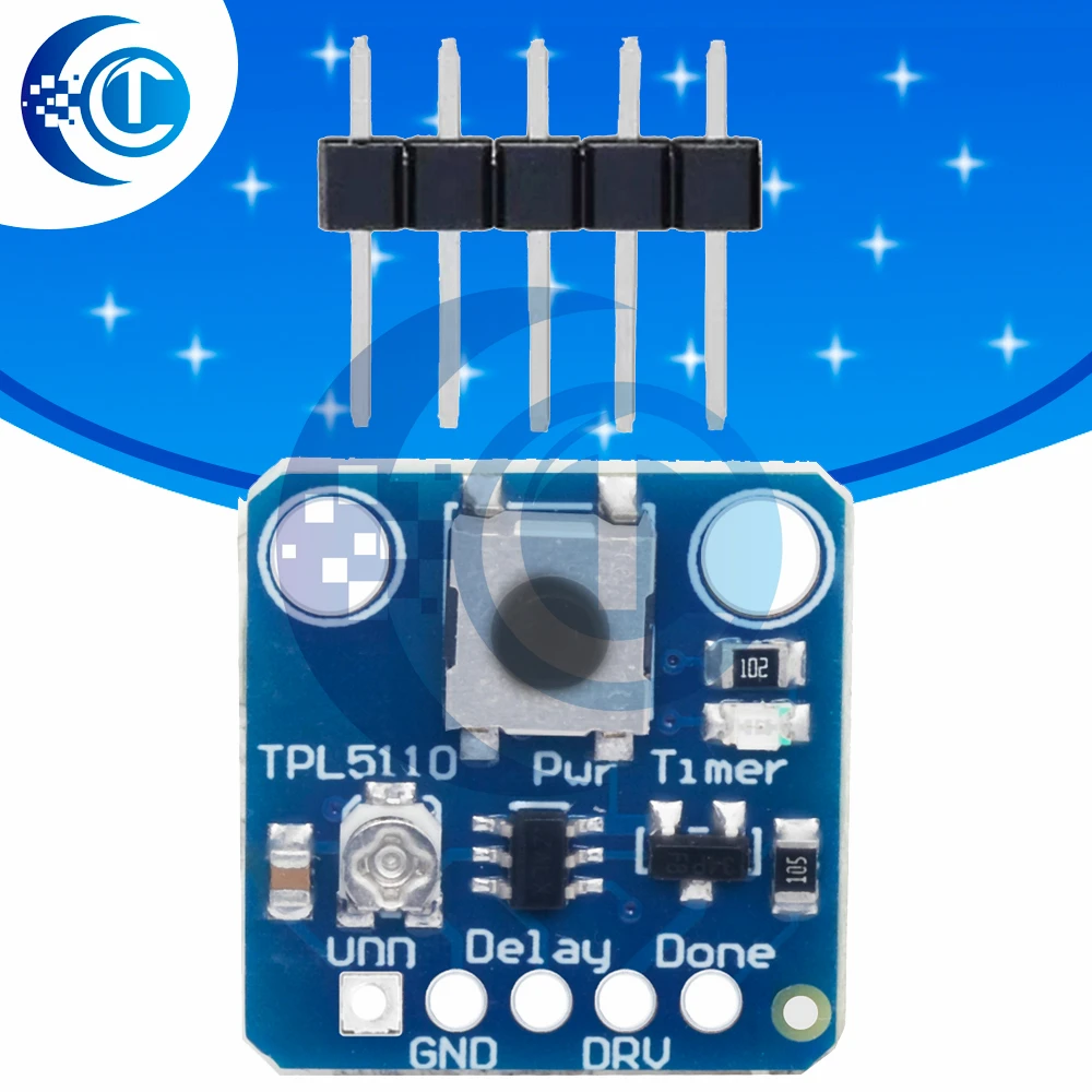 TPL5110 Low Power Timer Breakout Module Development Board Tool 20uA Electronic Timer Module Evaluate Development Board