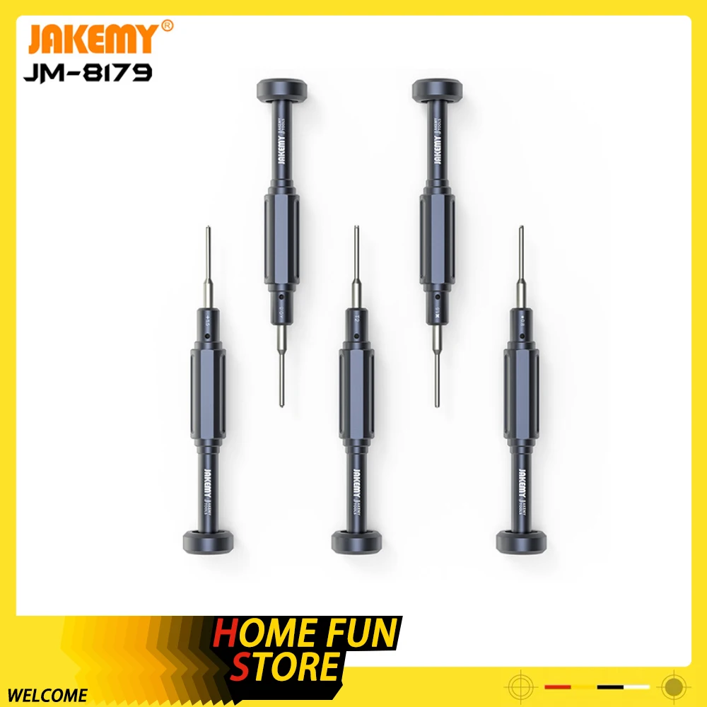 Jakemy Jm-8179 Screwdriver Oem Magnetic Cross Star Plum Blossom Screwdriver Disassemble Maintenance Tools