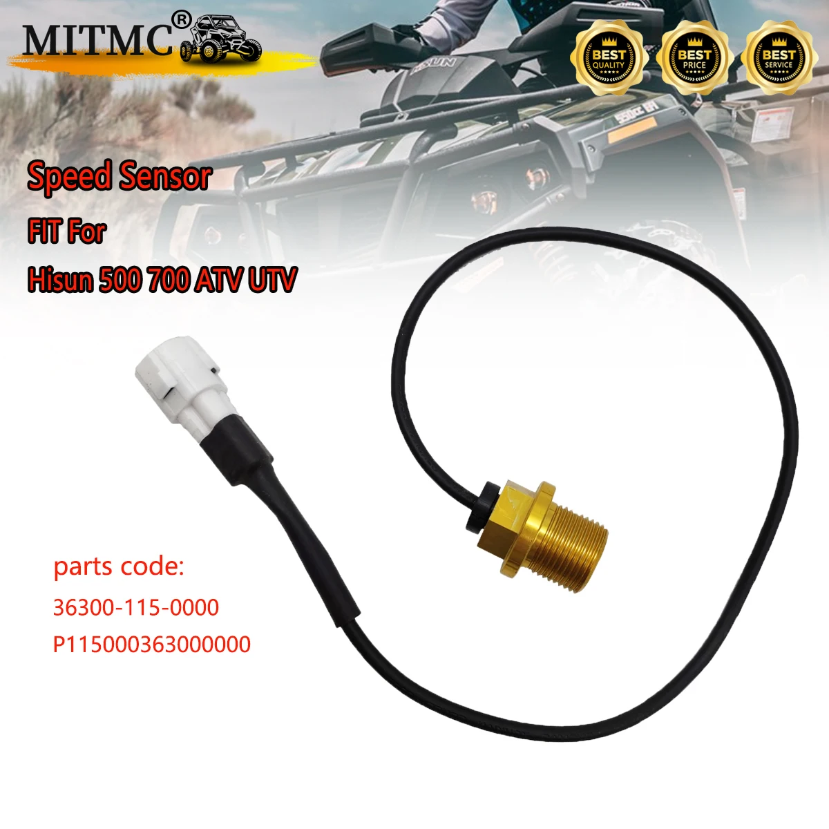 

Speed Sensor For Hisun 500 700 Massimo Bennche TSC Supermach 36300-115-0000 P115000363000000