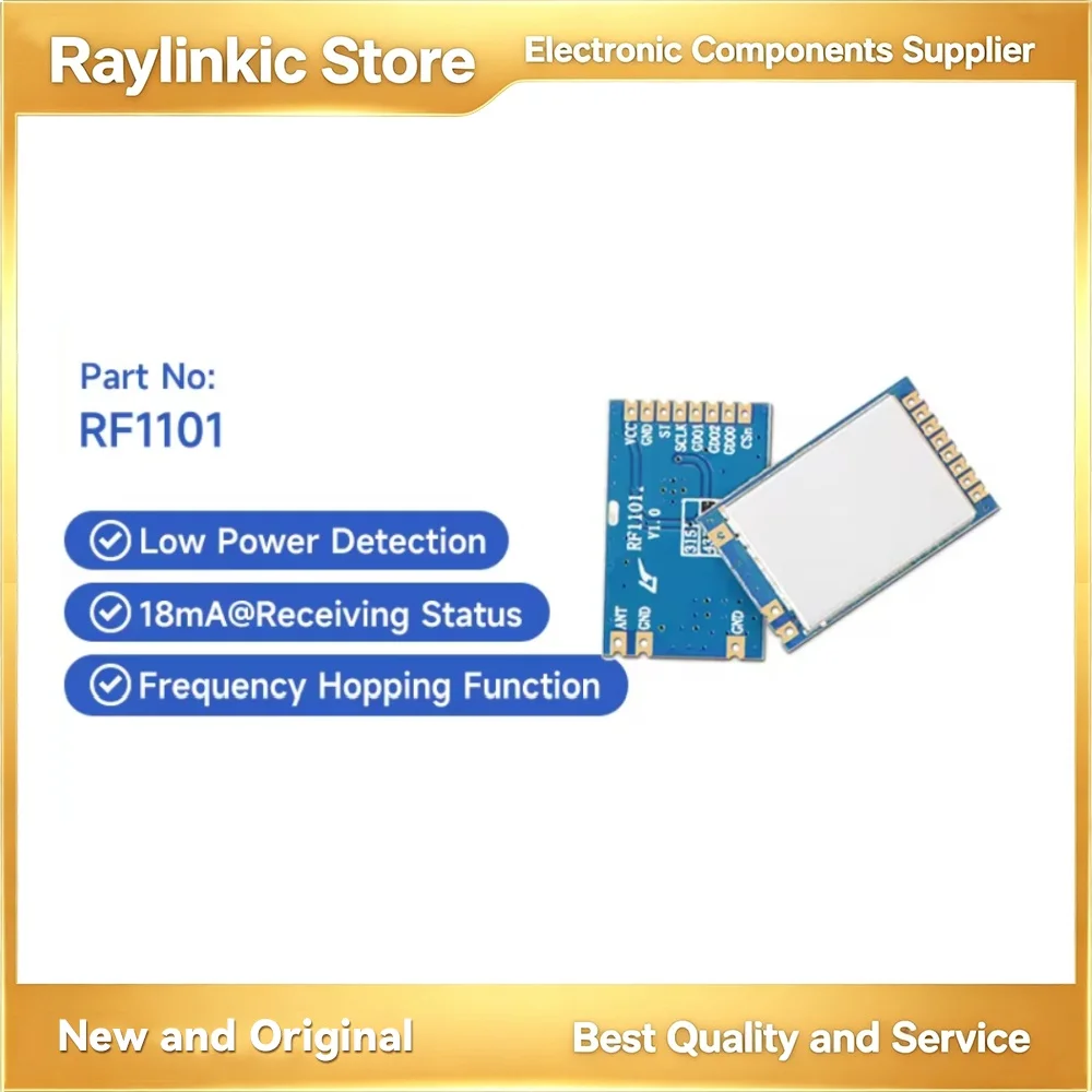 G-NiceRF RF1101 Wireless Transceiver Module 20mW Long-Distance CC1101 Based RoSH Certified