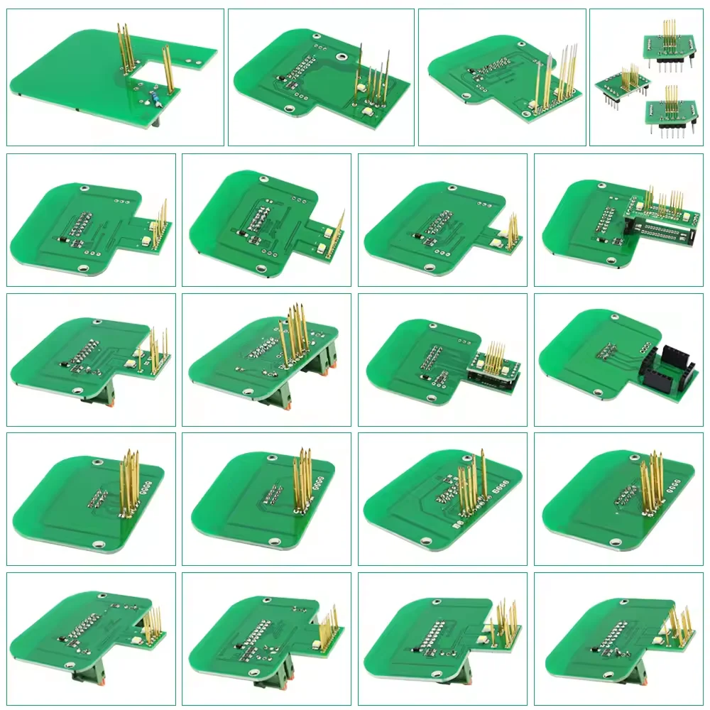 2025 Latest BDM Frame Adapter 22Pcs Bdm Adapters for KTAG KESS FGTECH BDM100 Probe Adapters LED ECU RAMP Chip Tuning Tool