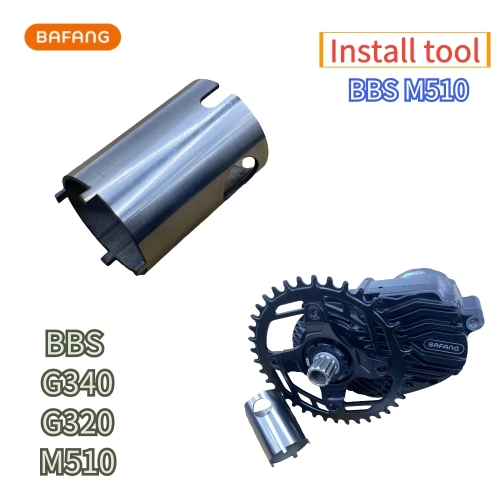 Bafang MID Motor Mounting Tool M500 M510 M600 Motor Mounting Tool BBS01 02 HD G320 G340 Mounting Socket Wrench Disassembly tool