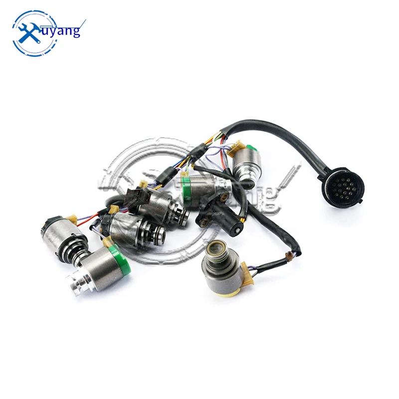 ZF5HP19 5HP19 01V Transmission Solenoids With Internal Harness For Audi S4 S6 RS6 A8 BMW 5 Series Z4 0501314432 0501316463 05012