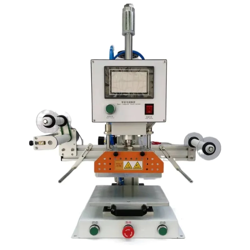 

Automatic Hot Foil Stamping Machine Gold Foil Printing Machine Leather Embossing Machine For Wood, Plastic Bottle Caps Calendar