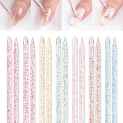 KADS 20/10/5 Pc Sticks for Nails Cuticle Pusher Plastic Manicure Dead Skin Remover Cleaner Dual End Rhinestone Decoration Picker