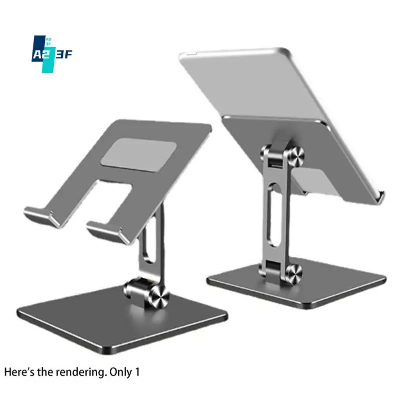 

A23F-1 шт. подставка для планшета из алюминиевого сплава с регулировкой высокого угла настольная многофункциональная книжная полка подходит для I Pad (серый)