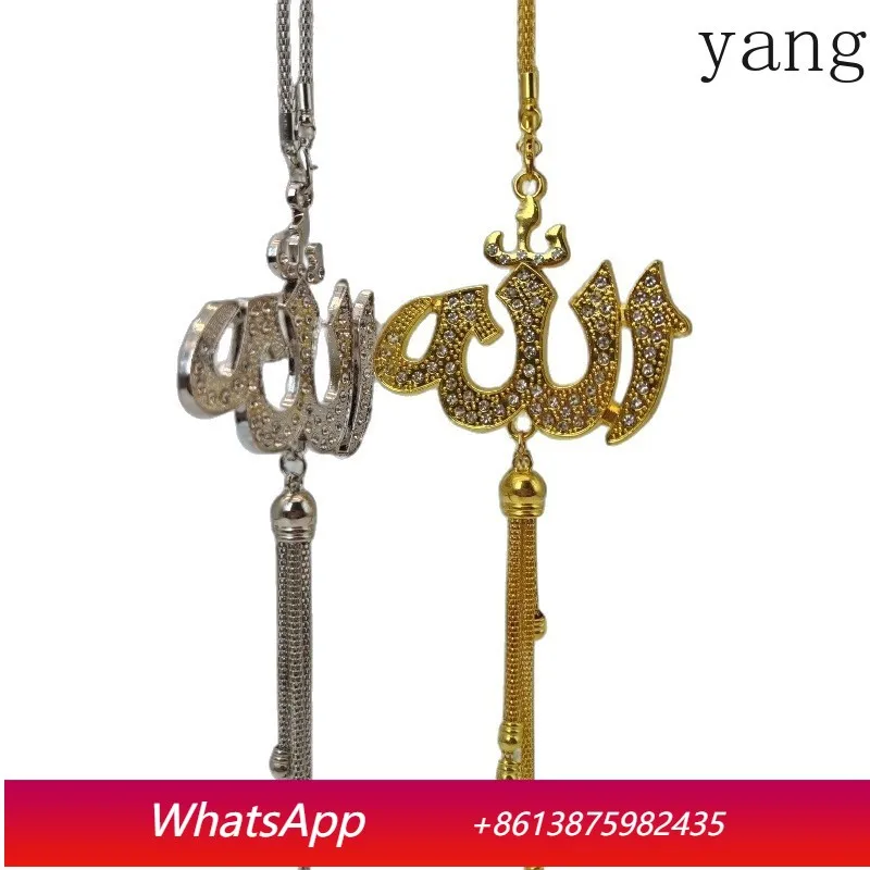 CX single-sided vintage diamond charm alloy ornament