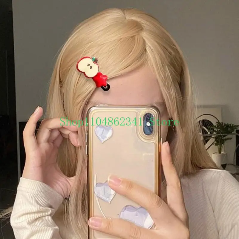 5ASD 2 pezzi Fruit Star Duck Chilbill Clip per bambini e adolescenti alla NABINA CAPILATO CAPILATO