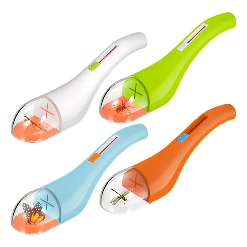 ABUP-Bug Catcher Bug Insect Catcher Bug Catching Tool For Kids Adults Bug Contactless Quick Release Spider Trap 4Pack