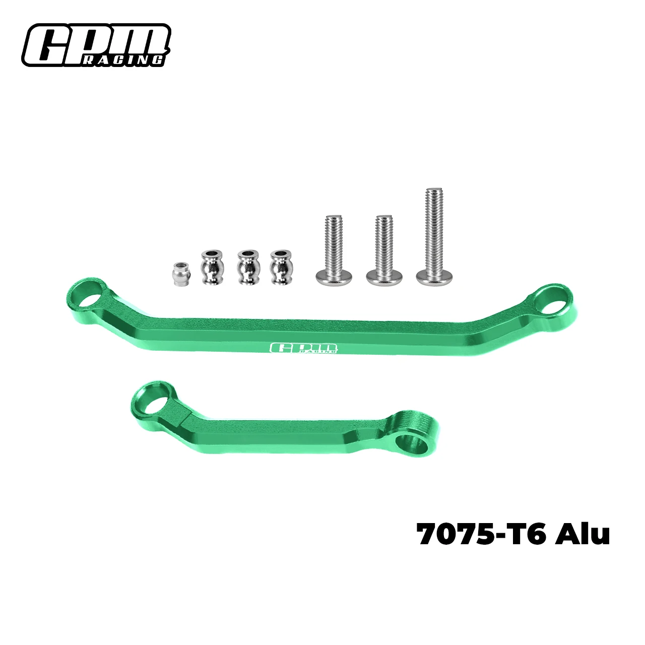 GPM 7075 Alloy Tie Rod Link & Drag Link Set AXIAL 1/30 SCX30 Ford Bronco Jeep