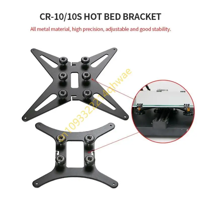 3D Printer Part YAxis Carriage Printing Platform Support for Ender 3 Cr-10 YAxis Stand Assemble DIY Aluminum