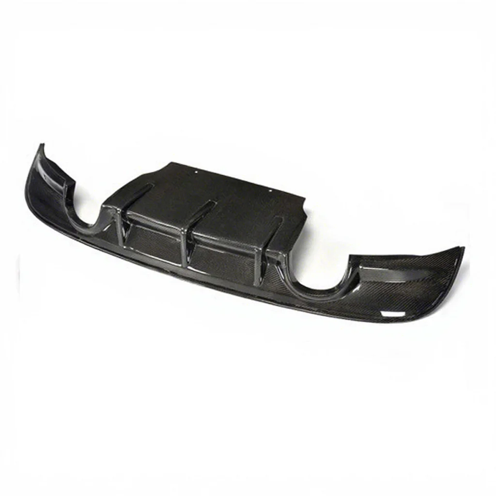 For  2015-2017 Car Bumper Rear Lip Bodykit Valance Diffuser Spliter Spoiler
