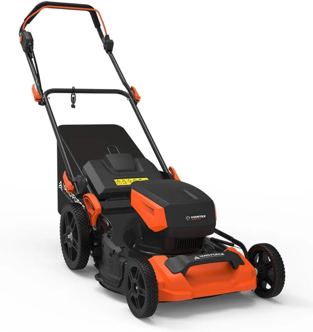 

19-inch Electric Lawn Mower,19-inch Metal Decking,1-3 Inch 7 Positions Central Cutting Height, 12" Rear Wheel, 14 Gal Grass Bag