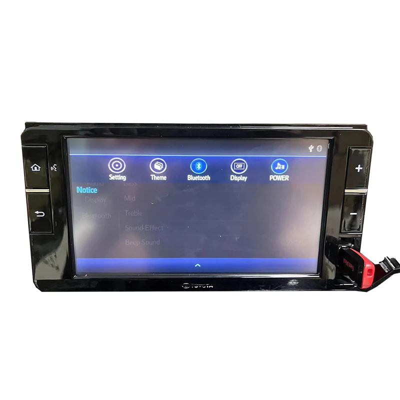 Original OEM PZ366 carplay andriod auto buletooth Car Multimedia Radio Player for toyota fj LC76 70 Corolla PREVIA RAV4 Fortuner