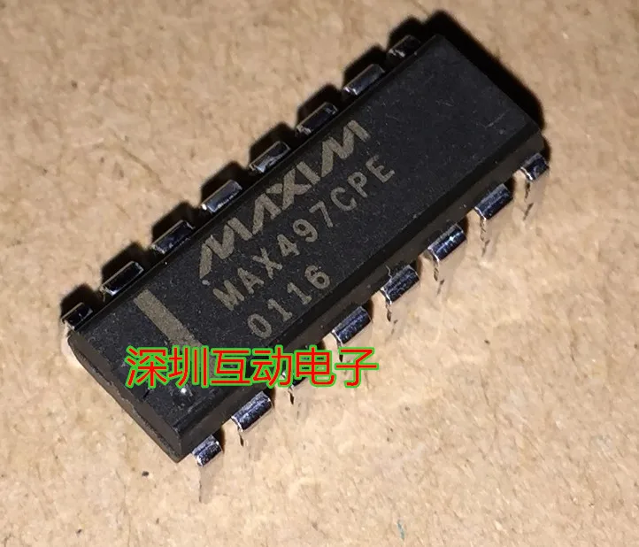 Free shipping   MAX497CPE \u003d 12 DIP16    10PCS