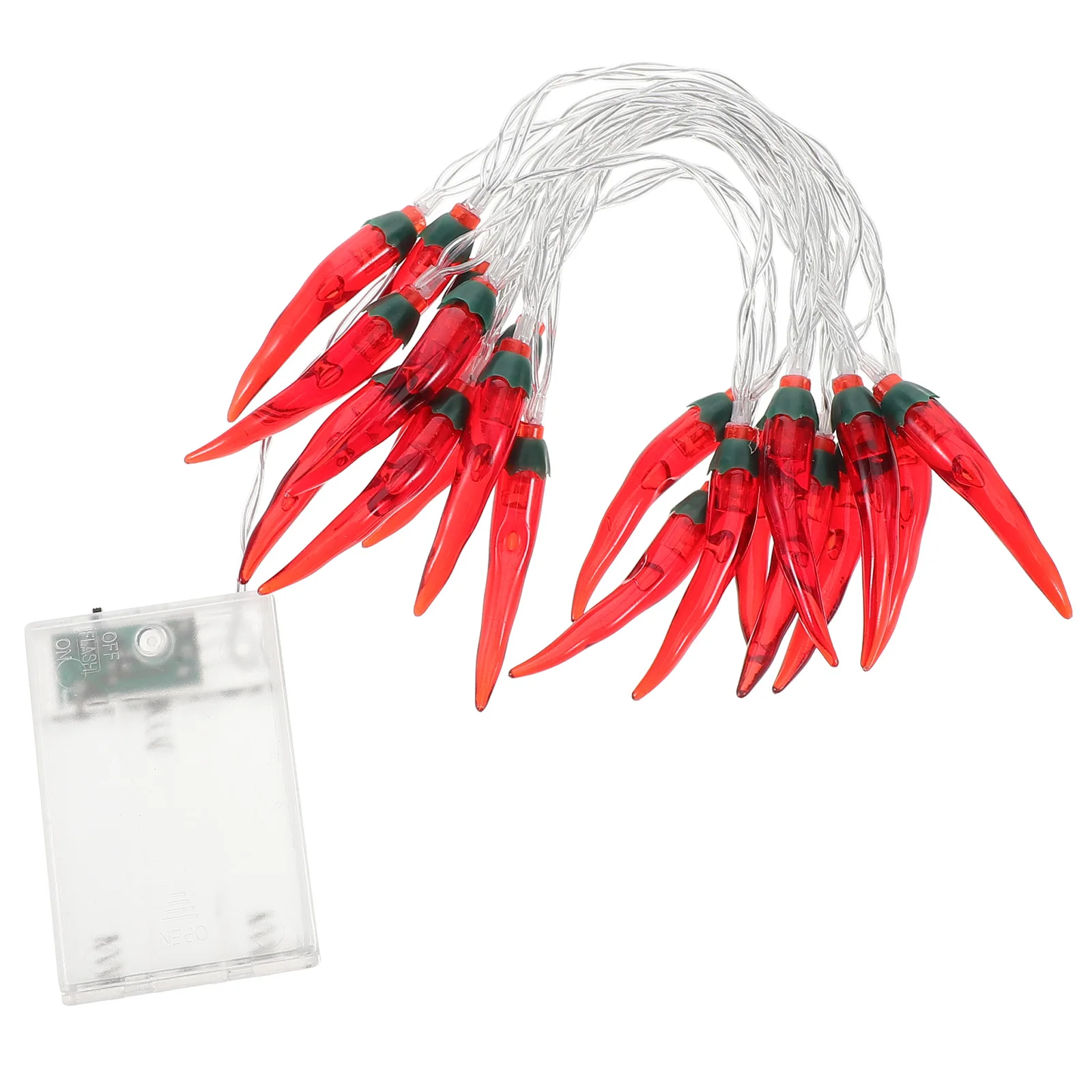 

Chili Red 20Led Waterproof Balcony Decoration For Balcony String Lights Camping Wedding Party Diy Pepper Lights
