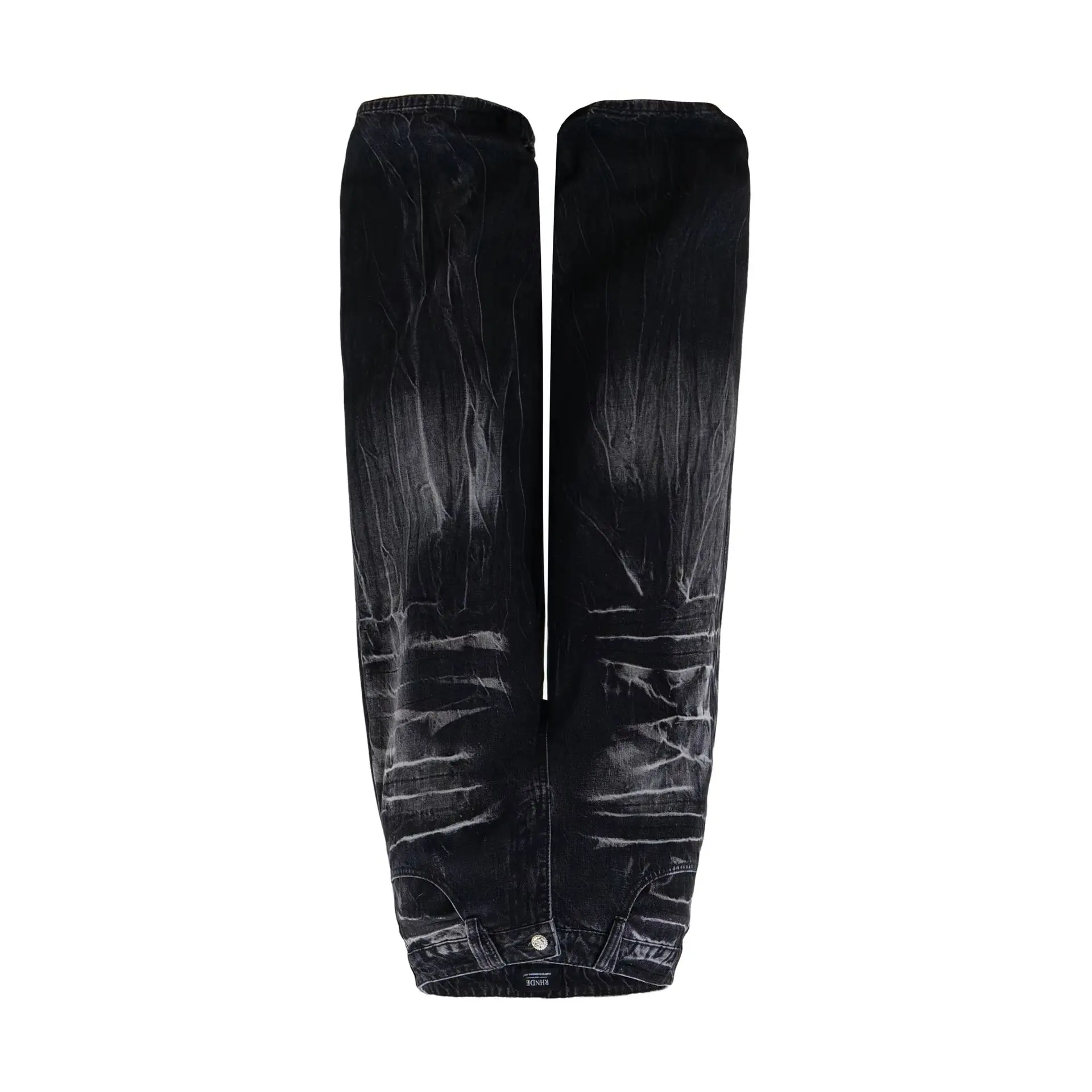 Black Gray Womens Jeans High Waist Vintage Straight Baggy Denim Pants Streetwear American Style Fashion Wide Leg Denim Trouser