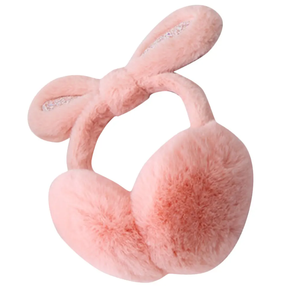 Orejeras reutilizables encantadoras para niños, calentadores de orejas cómodos a prueba de viento, protectores de oídos de invierno para niña, regalo de fiesta
