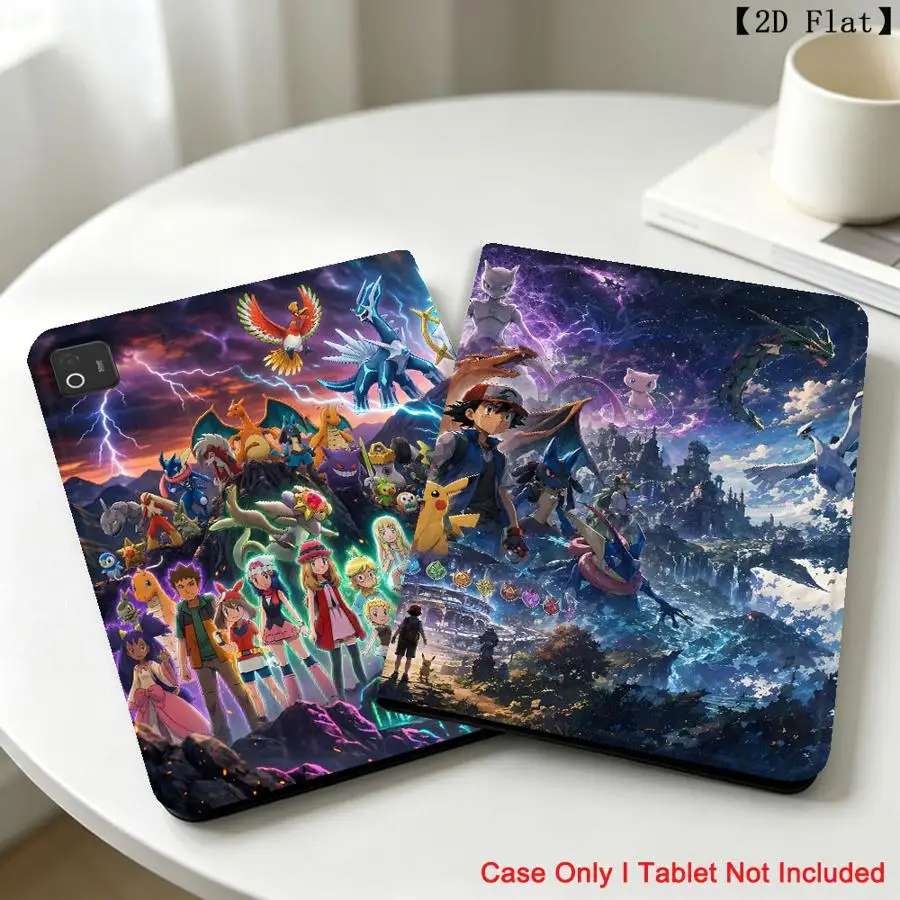 Case for Xiaomi Pad 5 6 7 8 Pro Redmi Pad SE K Pad 8.8 9.7 12.4 Inch Pad 6s Pro 7 Ultra with Pencil Slot Hot Anime Pokemons