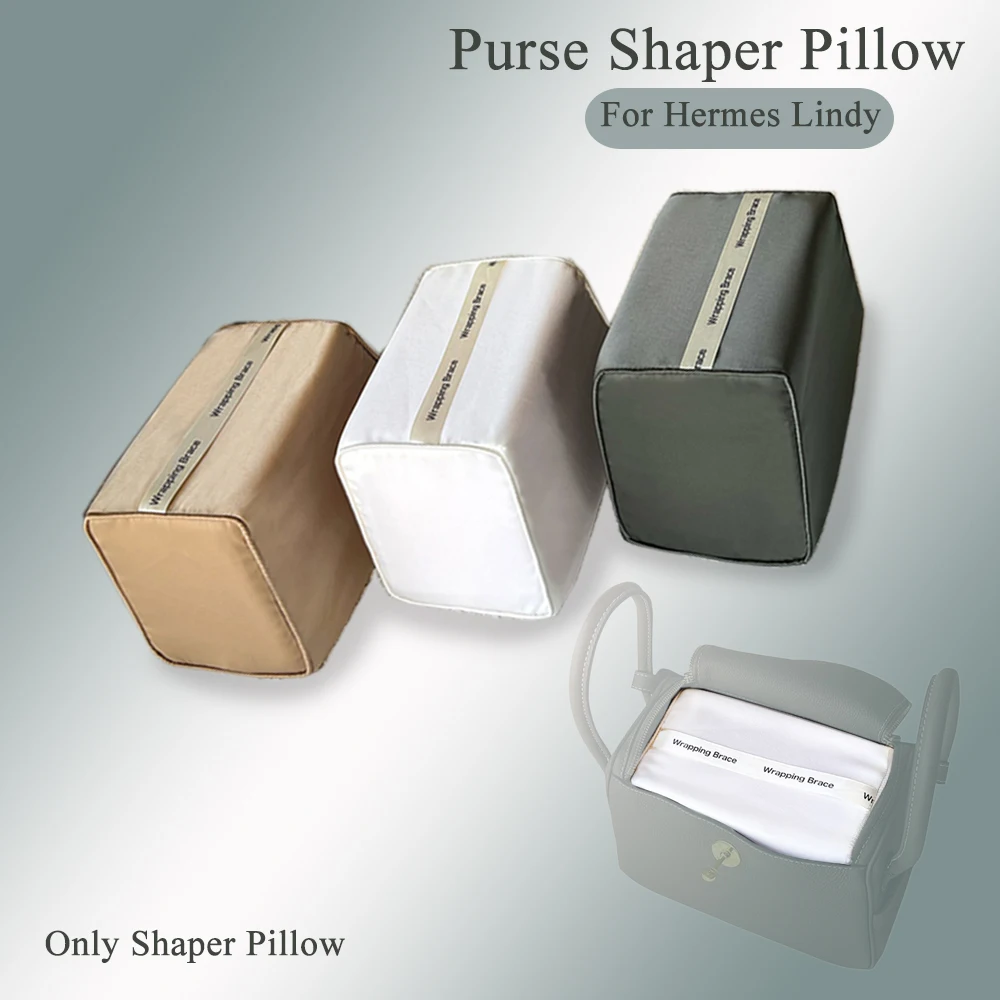 Satin Purse Shaper Pillow for Hermes Lindy Handbag 1:1 Design Bag Shaper Pillow Supporter Lightweight Memory Sponge Bag Pillow