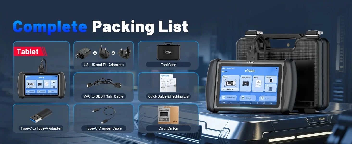 2026 XTOOL IP616 V2.0 OBD2-Scanner, vollständiges System-Diagnosetool, Schlüsselprogrammierer, 34+, Lebenslanges, kostenloses Update zurücksetzen, CAN FD DOIP FCA – Detail 14
