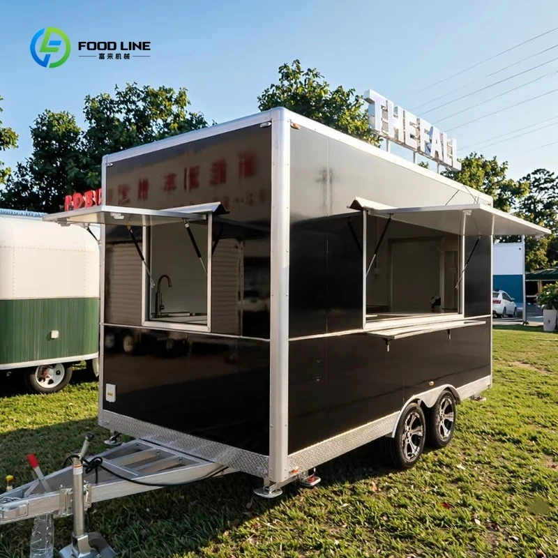 

Food Trailer 24 Ft Hot Dog Cart and BBQ Food Truck Used Condition Verified Suppliers for Ice Cream Food Truck Pizza Trailer
