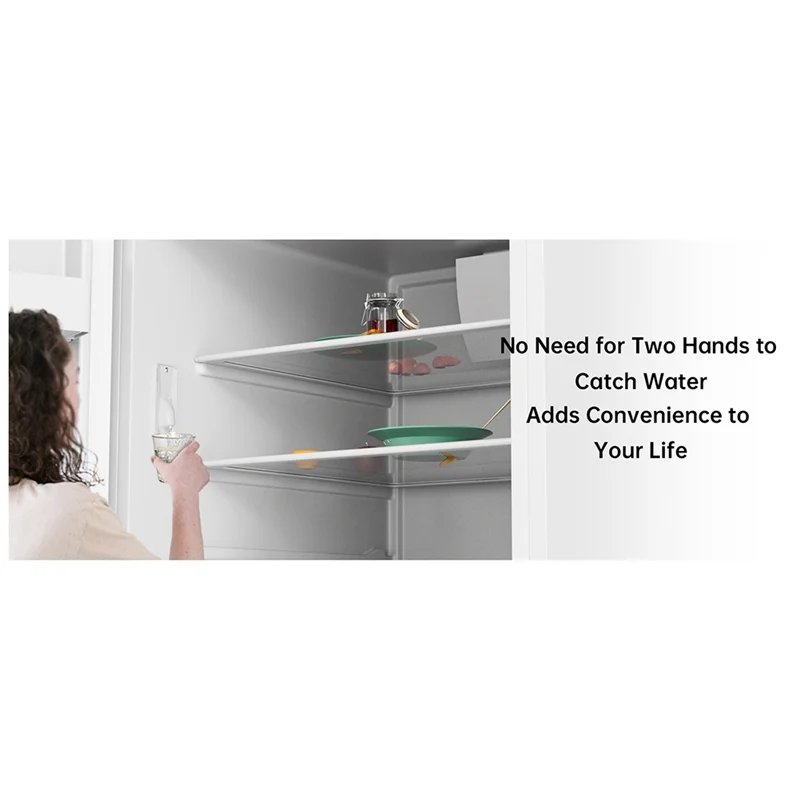 ABKR-Внутренние диспенсеры для воды в холодильнике, [портативная работа одной рукой] Сменный рычаг для дозирования воды для рук