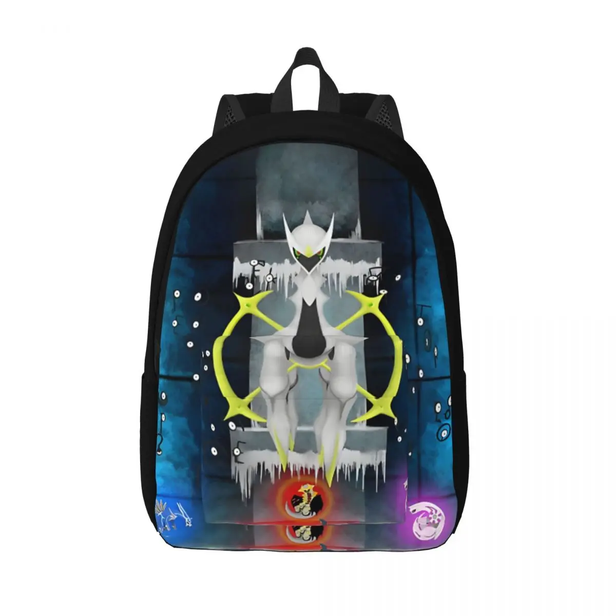 Angry Shiny Kindergarten Bag arceus Boys Dual-Use Picnic Back To School Gift Large Capacity Knapsack