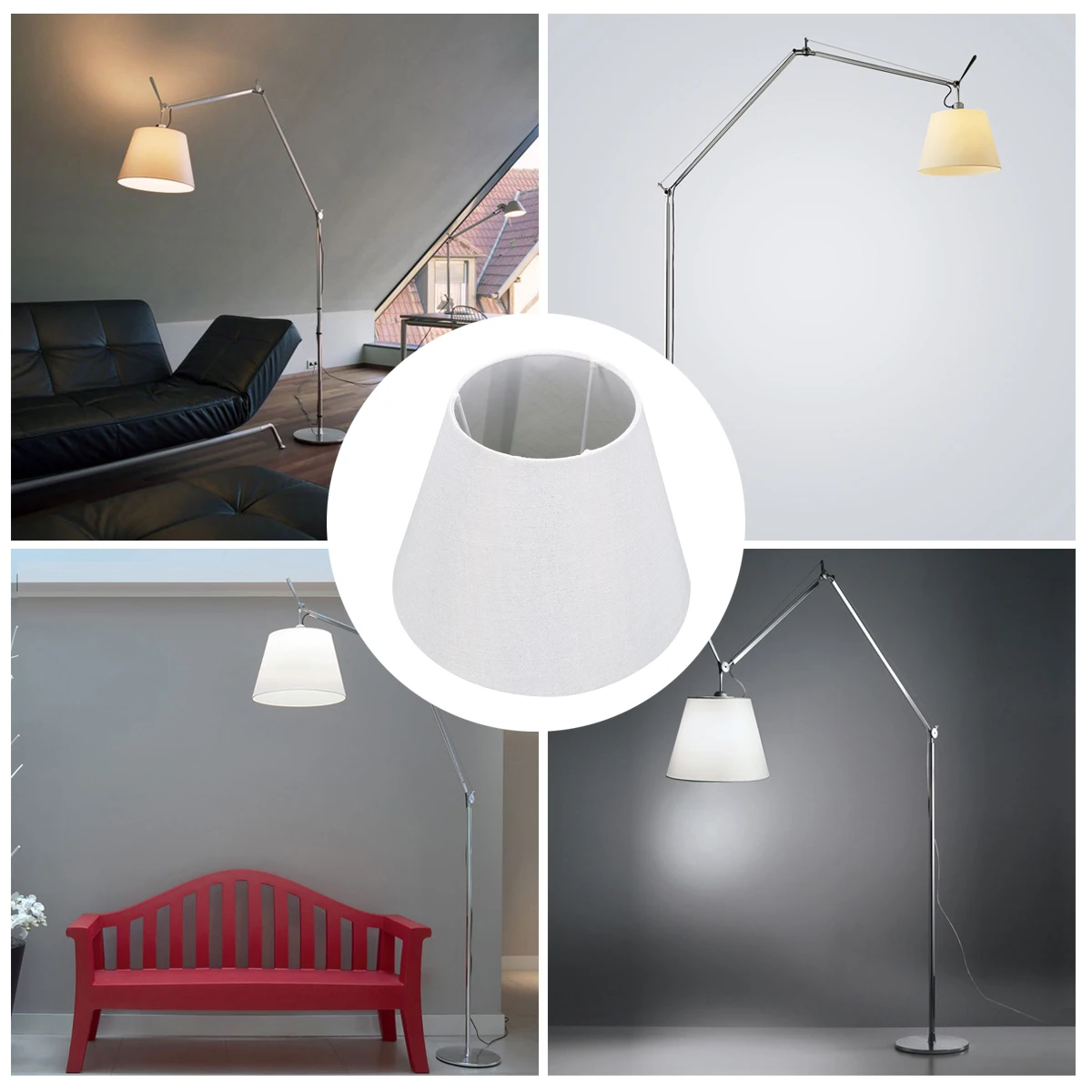 

Тканевый абажур, настольные абажуры, белый большой чехол, бытовой потолочный ствол, кружево, пыленепроницаемость, теплая атмосфера, спальня, гостиная