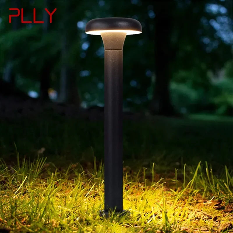 PLLY Contemporary Outdoor Lawn Lamp LED Electric Waterproof Villa Garden Courtyard District Residential Quarters Lawn Lamp ﻿