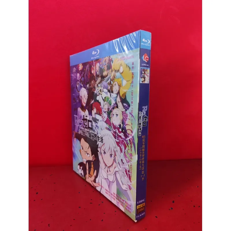 Re Another World Life from Scratch Season 1 to 3 Complete Blu ray Box Set Anime Collection