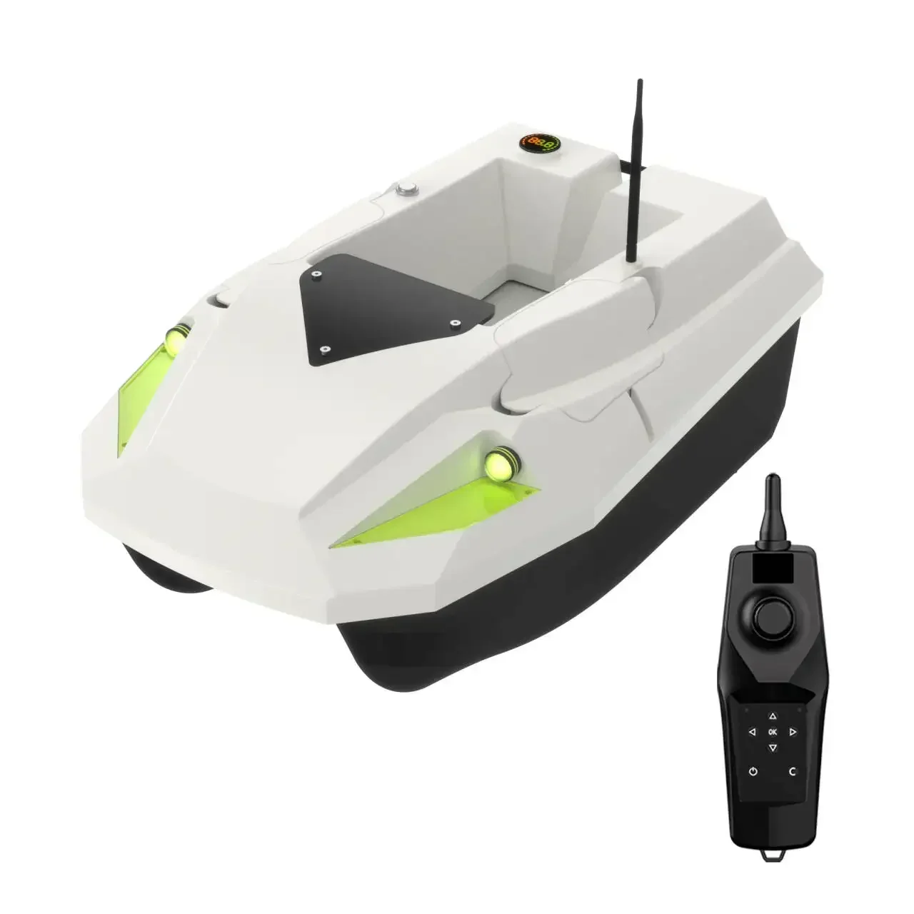 D50 12V New RC Fishing Bait Boat with Line Release for Carp Fishing