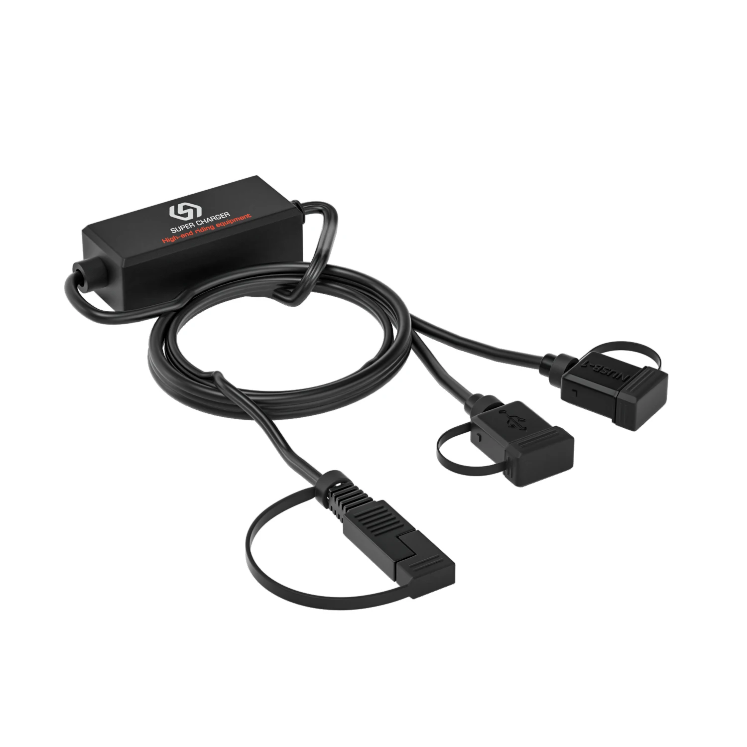 Motorcycle USB Fast Charger SAE To USB Adapter Quick Disconnect Plug Waterproof 36W QC3.0 Quick Charge 3.0 Built-in Smart Chip