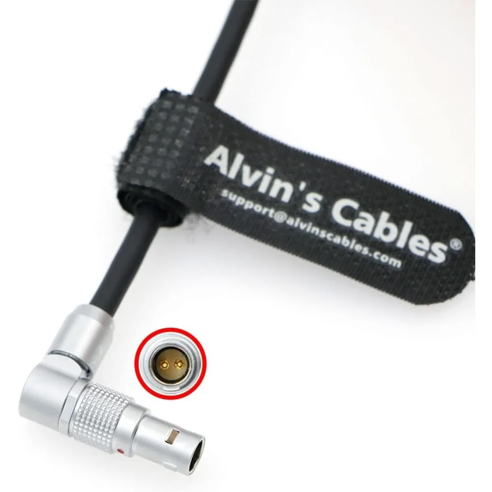 Alvin's Cables XT60H Male to 2-Pin Male Power Cable for Cinegears Follow Focus Motor 51cm|20inches