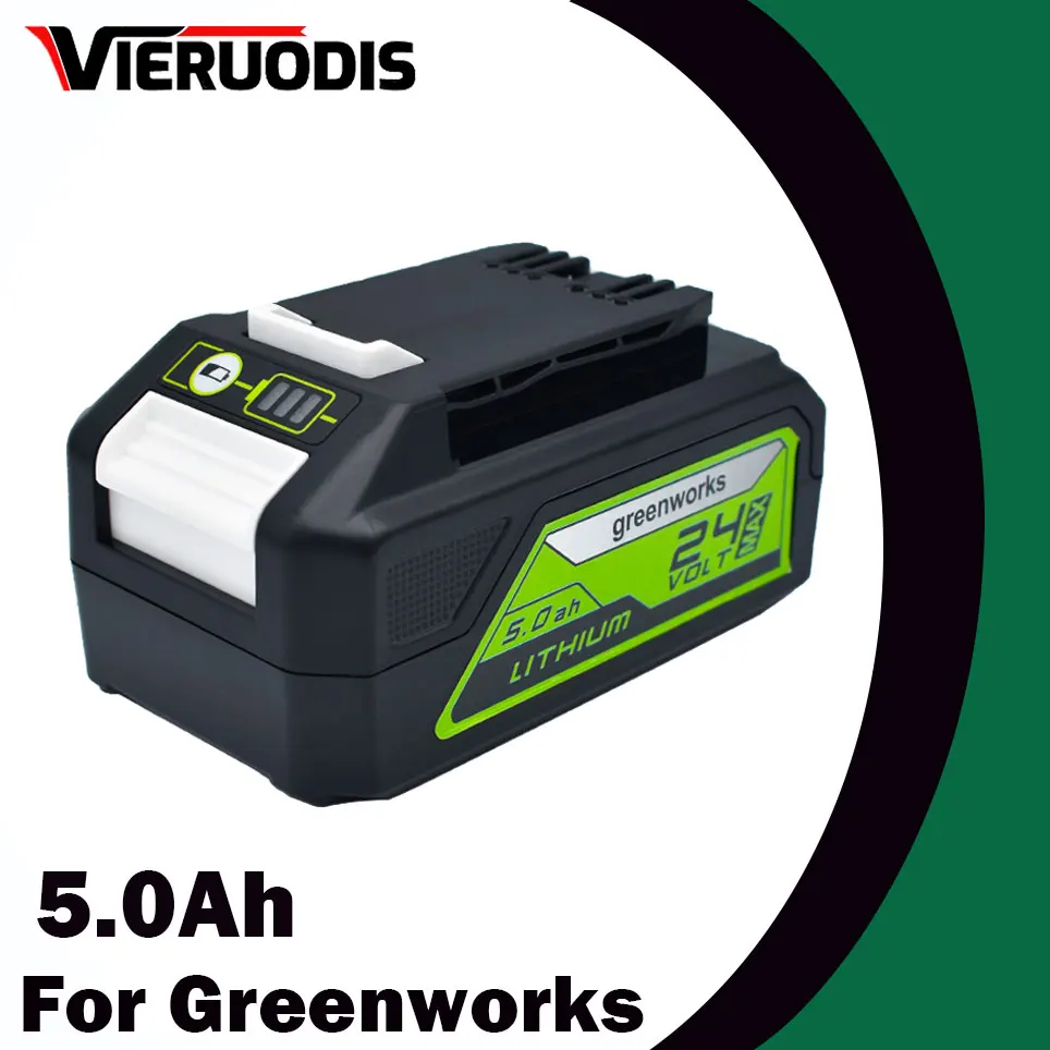 For Greenworks Battery 24V 8.0AH Greenworks Lithium Ion Battery (Greenworks Battery) The original product is 100% brand new