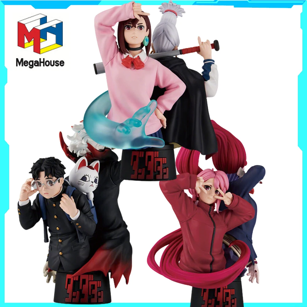 

100% Оригинальная коллекционная фигурка MegaHouse Dandadan: Аясе Момо, Сейко Такакура, Кен Турбо, Баба, Ширатори Айра (аниме)