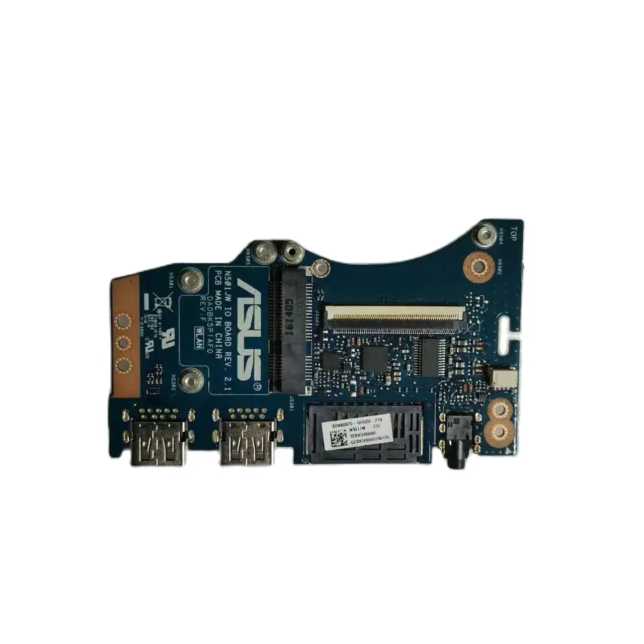 MLLSE ORIGINAL DA0BK5PIAF0 REV : F FOR ASUS G501JW N501JW UX501J G60J FX60J G501JW  USB AUDIO IO BOARD REV : 2.0 FAST SHIPPING