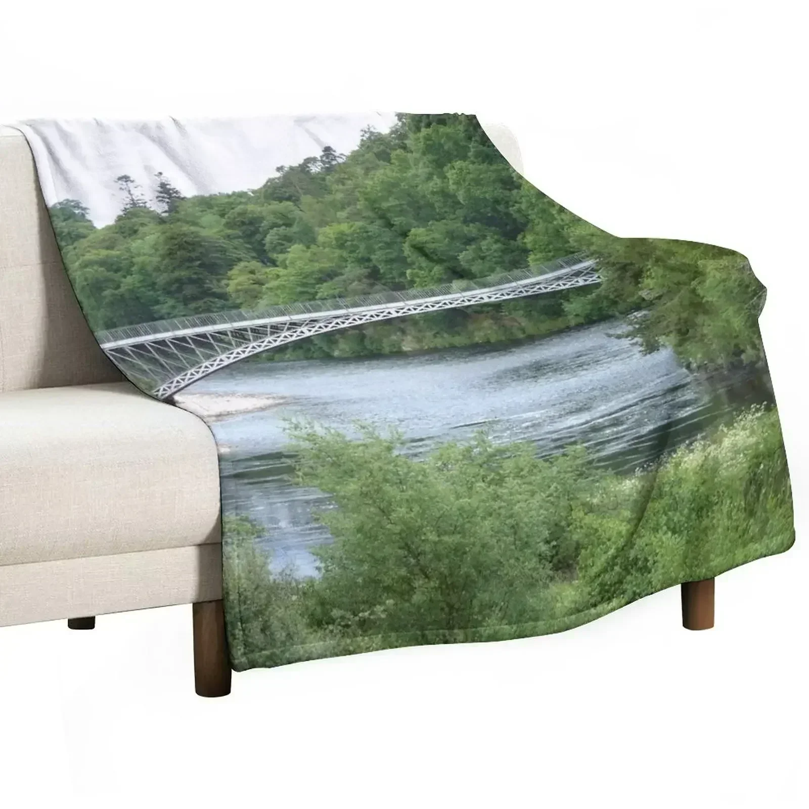 Craigellachie Bridge II Throw Blanket Retros Blankets For Sofas for babies Hairys Decorative Beds Plush Blankets