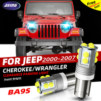 2pcs Car LED Clearance Parking Lights Bulbs For Jeep Grand Cherokee MK1/2 ZJ ZG XJ Wrangler MK2 TJ  2001 2002 2003 2007 2008
