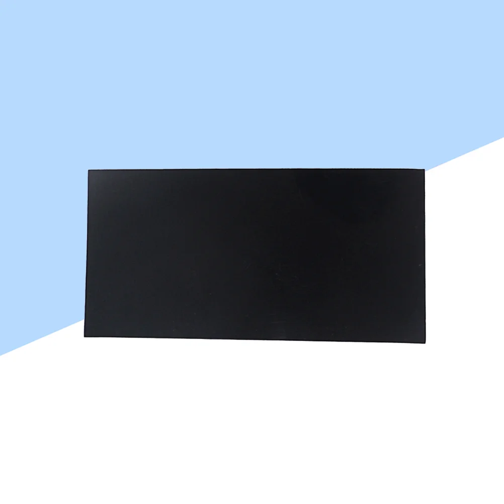 GQ992 Guitar Head Single-deck Scratch Plate Pickguard Sheet for Acoustic Guitar Black pickguard material