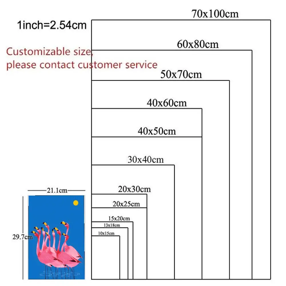 ملصق فني F-Flamingo سهل التركيب ذاتي اللصق عالي الدقة لتزيين الحائط مقاوم للماء ومقاوم للتمزق وغرفة النوم المنزلية هدية مثالية