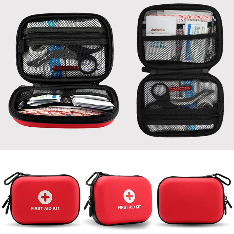 Portable Small First Aid Kit Compact Medical Kits for Car, Home, Outdoors, Sports, Camping, Hiking and Office