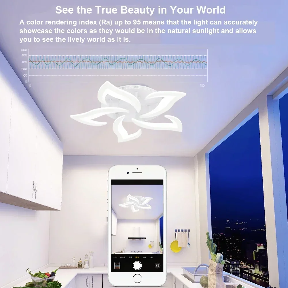 

Bedroom For Living Room Home chandelier by sala Modern Led Ceiling Chandelier Lamp Lighting chandelier